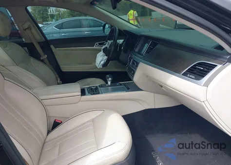 2018 Genesis G80 3.8 из США, поврежденный, VIN KMHGN4JE0JU245551